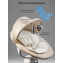 Качели электронные детские Amarobaby Jolly swing, молочный, белый вкладыш