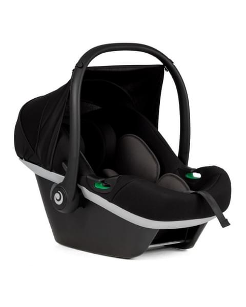 Детская коляска Roan Sol Vintage Leather 2.0 3 в 1 с автокреслом Tutis Elo Lux Edusky Black SL/10/L Black/Black/руч.Черный