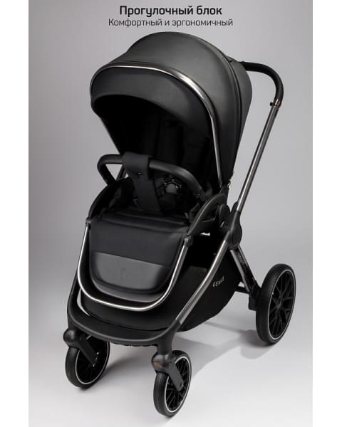 Детская коляска AmaroBaby Genius 2 в 1 черный