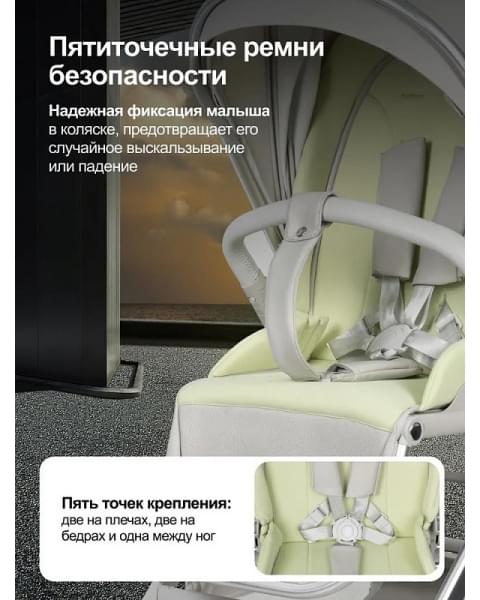 Коляска прогулочная Farfello Olivia O1s,серый