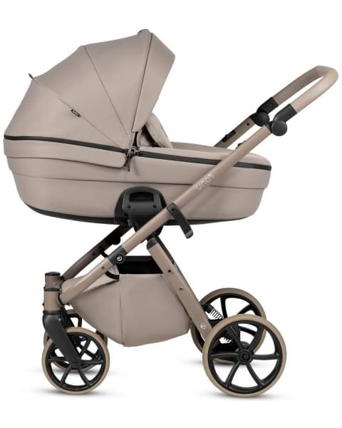 Детская коляска Tutis Uno 6 Plus Essential collection 3 в 1 с автокреслом Elo Lux EduSky Black 1602172 Taupe