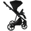 Детская коляска Roan Sol Vintage Leather 2.0 3 в 1 с автокреслом Tutis Elo Lux Edusky Black SL/10/L Black/Black/руч.Черный