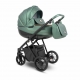 Коляска 3 в 1 Camarelo  Zeo Eco, Изумруд  перламутровый кожа