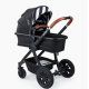 Коляска 2 в 1 Happy Baby Mommer, Black (Черный)