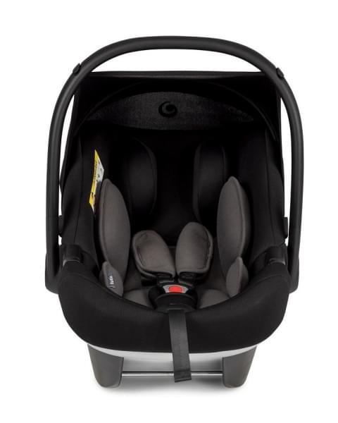 Детская коляска Roan Sol Vintage Leather 2.0 3 в 1 с автокреслом Tutis Elo Lux Edusky Black SL/10/L Black/Black/руч.Черный