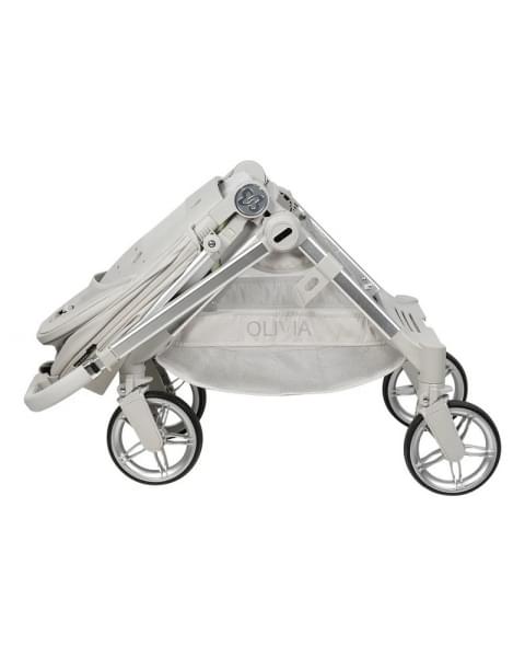 Коляска прогулочная Farfello Olivia O1s,серый