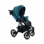 Коляска 3 в 1 Bexa Air, 10 (Кожа цвета Морской волны + Морская волна)