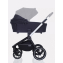 Детская коляска MowBaby Zoom PU 3 в 1 silver black