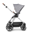 Коляска 3 в 1 ABC-Design Swing, Graphite Grey / Светло серый (900)