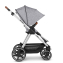 Коляска 3 в 1 ABC-Design Swing, Graphite Grey / Светло серый (900)
