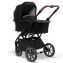 Коляска 3 в 1 Moon Style Rocca Basic Collection, Black / Черный (401)