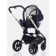 Детская коляска MowBaby Zoom PU 3 в 1 silver black