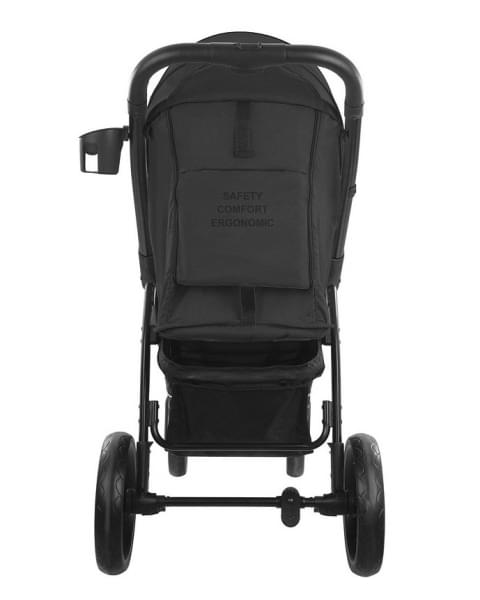 Детская прогулочная коляска Indigo Epica XL черный