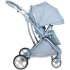 Детская прогулочная коляска Farfello Fest Lux Небесно-голубой FL-8 цветная рама