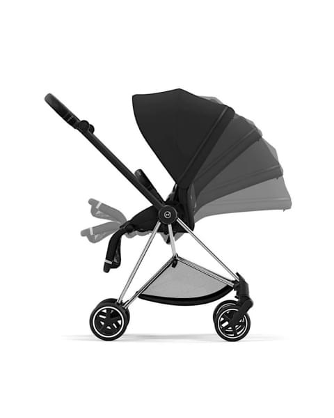 Cybex Mios III прогулочная коляска, шасси Chrome Black, Sepia Black