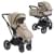 Детская коляска 2в1 Sweet Baby Massimo Beige