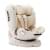 Автокресло детское Welldon SMARTURN LUX 0-25 i-Size 40-125см (Ivory) молочный