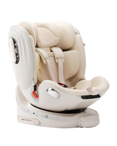 Автокресло детское Welldon SMARTURN LUX 0-25 i-Size 40-125см (Ivory) молочный