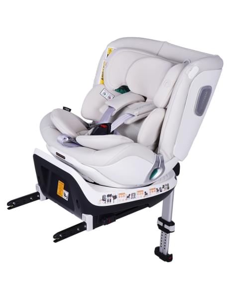 Автокресло Welldon smart rotate 2 pro+ 0-25 i-Size 40-125см (Ivory)