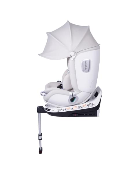 Автокресло Welldon smart rotate 2 pro+ 0-25 i-Size 40-125см (Ivory)