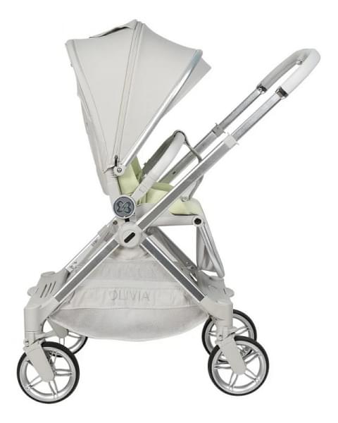 Коляска прогулочная Farfello Olivia O1s,серый