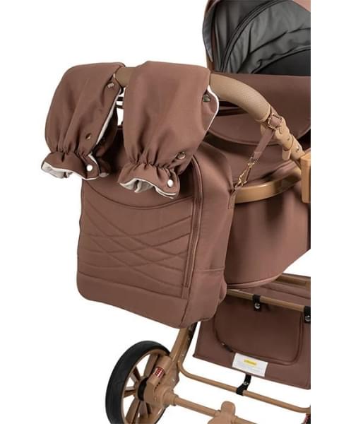 Коляска трансформер Aimile Adventurer ткань Мокко