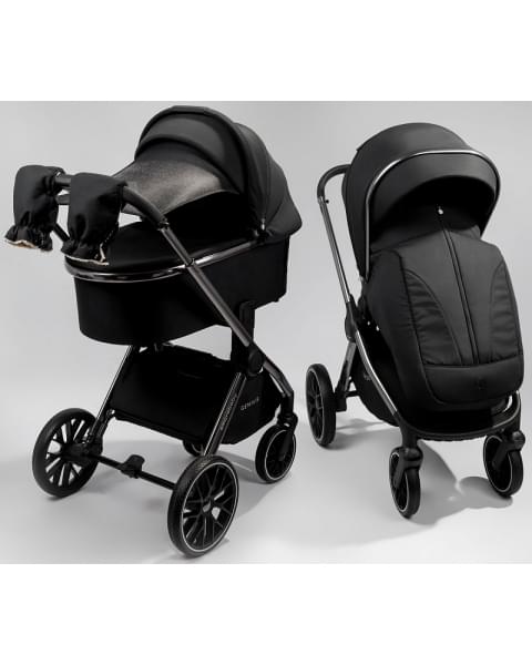 Детская коляска AmaroBaby Genius 2 в 1 черный