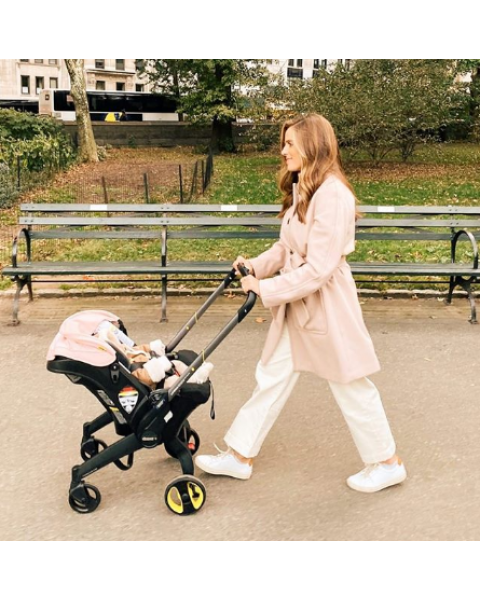 Автокресло-коляска Doona+ (0-13 кг), Blush Pink (Розовый)