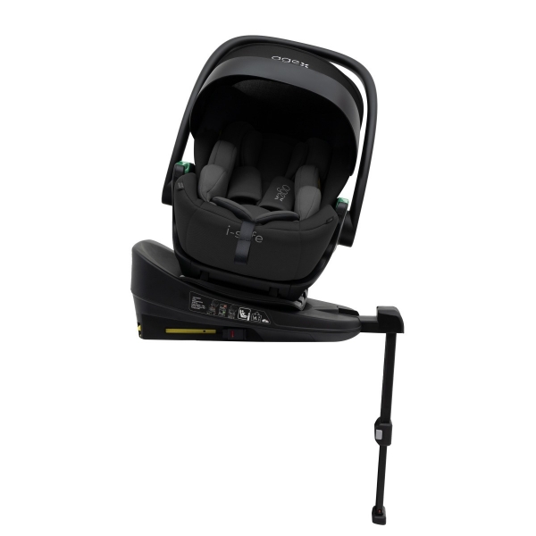 Автокресло Agex i-Safe (0-13 кг), Black (Черный) + База Agex Isofix Base 360