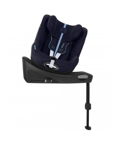 Автокресло Cybex Sirona Gi i-Size with Base ткань Plus цвет Ocean Blue (Синий)