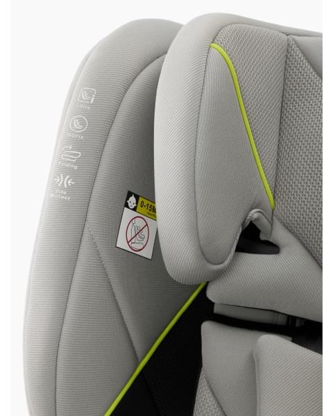 Автокресло FIXER (9-36 кг) от Happy Baby steel grey