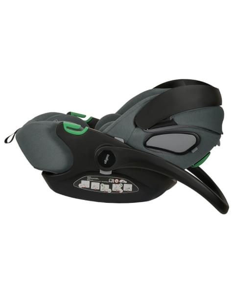 Автокресло Indigo Techno I-Size 0-13 кг темно-зеленый