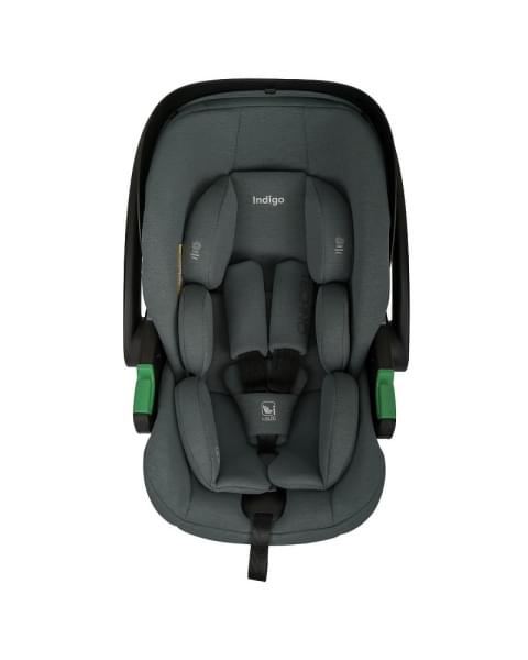 Автокресло Indigo Techno I-Size 0-13 кг темно-зеленый