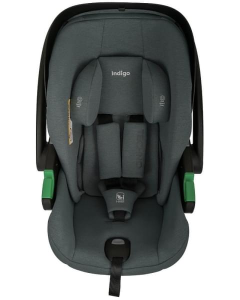 Автокресло Indigo Techno I-Size 0-13 кг темно-зеленый
