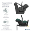 Автокресло Maxi-Cosi CabrioFix i-size Essential green зеленый