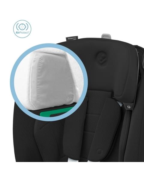 Автокресло Maxi-Cosi Titan Pro 2 i-Size (9-36 кг), Authentic Black (Черный 2023)