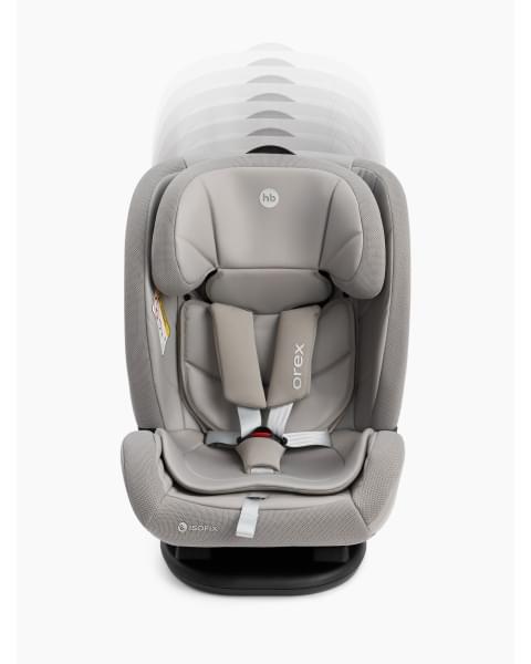 Автокресло OREX от Happy Baby grey