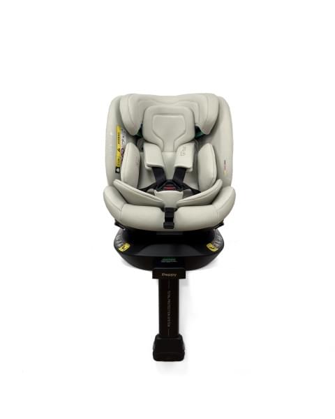 Автокресло Peppy Gtour 0-36 I-Size 40-150 см (Platinum) светло-серый