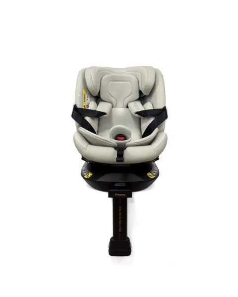 Автокресло Peppy Gtour 0-36 I-Size 40-150 см (Platinum) светло-серый