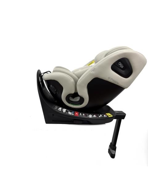 Автокресло Peppy Gtour 0-36 I-Size 40-150 см (Platinum) светло-серый