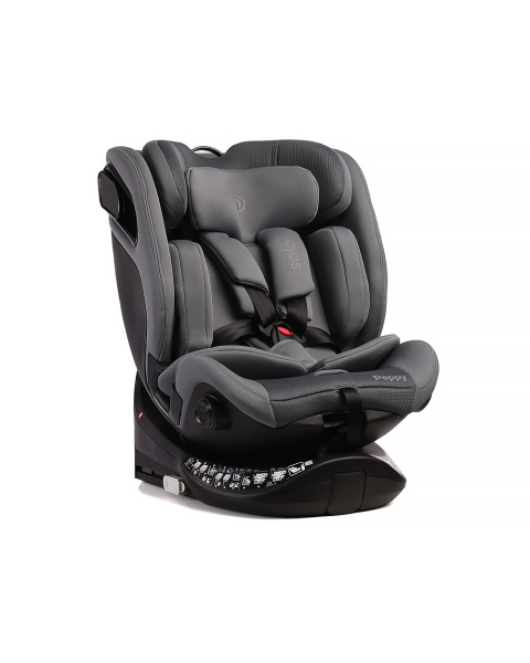 Автокресло Peppy Solo 0-36 I-Size 40-150 см (Grey) серый