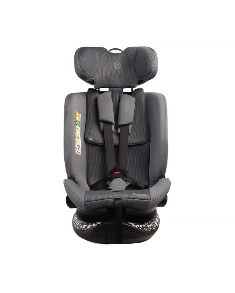 Автокресло Peppy Solo 0-36 I-Size 40-150 см (Grey) серый