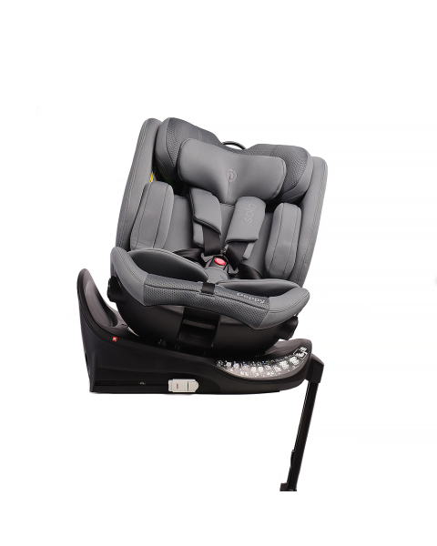 Автокресло Peppy Solo 0-36 I-Size 40-150 см (Grey) серый