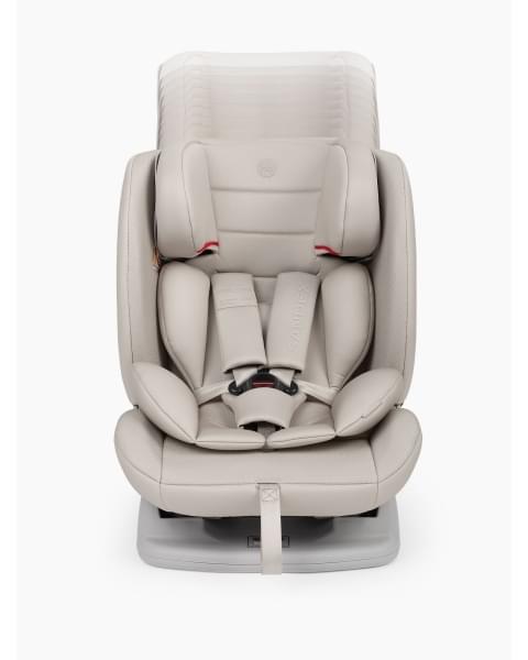 Автокресло для детей «SANDEX» Happy Baby light grey