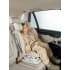 Автокресло для детей «SANDEX» Happy Baby light grey