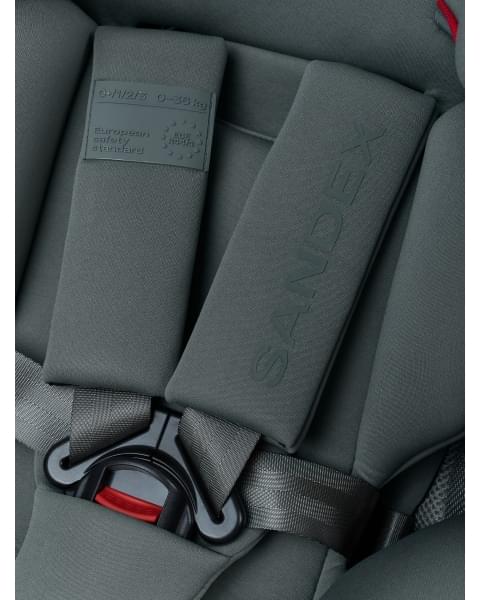 Автокресло для детей «SANDEX» Happy Baby dark green