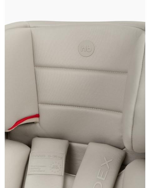 Автокресло для детей «SANDEX» Happy Baby light grey