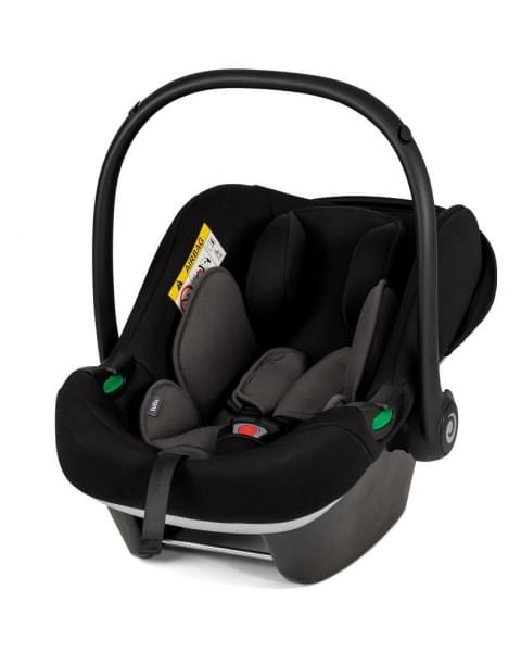 Детская коляска Roan Sol Vintage Leather 2.0 3 в 1 с автокреслом Tutis Elo Lux Edusky Black SL/13/L Misti Mint/Grey/руч. Серый