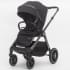 Детская коляска 2 в 1 IningBaby KR 345 pro black
