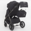 Детская коляска 2 в 1 IningBaby KR 345 pro black